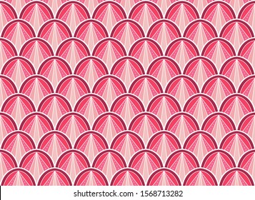 Seamless Art Deco Pattern. Vintage geometric minimalistic background. Abstract Luxury Illustration.