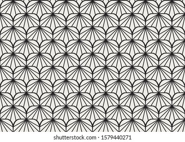 Seamless Art Deco Pattern. Vintage geometric minimalistic background. Abstract Luxury Illustration.