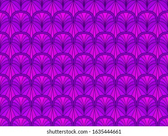 Seamless Art Deco Pattern. Vintage geometric minimalistic background. Abstract Luxury Illustration.