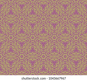 seamless art deco patterns. Simple monochrome geometric texture. Abstract design elements. Vector illustration
