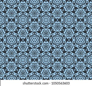 seamless art deco patterns. Simple monochrome geometric texture. Abstract design elements. Vector illustration