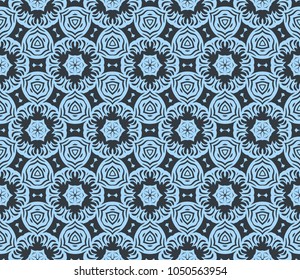 seamless art deco patterns. Simple monochrome geometric texture. Abstract design elements. Vector illustration