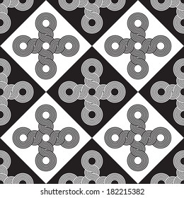 Seamless Art Deco Texture Background
