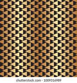 Seamless Art Deco Triangle Pattern