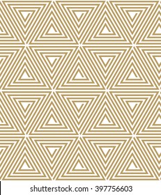 seamless art deco triangle spiral pattern.