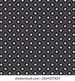 Seamless Art Geometric Background Wallpaper Texture Line Symmetric Shape Backdrop Graphic Modern Fabric Textile Vintage Pattern