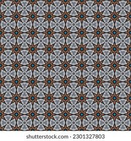 Seamless Art Retro Vintage Fashion Textile Backgrounds Grid Carpet Print Digital Trendy Background Backdrop Tile Geometry Texture Graphic Fabric Template Structure Wallpaper Design Modern Pattern.