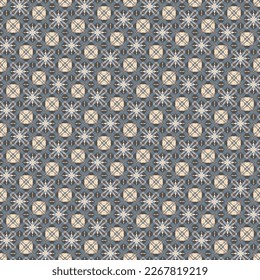 Seamless Art Style Texture Background Wallpaper Fashion Fabric Geometric Textile Print Design Pattern