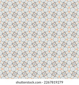 Textura de fondo de fondo de estilo de arte sin inconvenientes Tela de moda Modelo de diseño de impresión textil geométrica