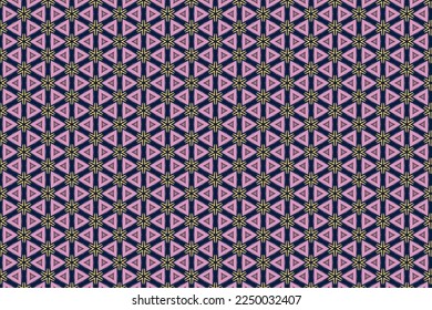 Seamless Art Texture Textile Design Graphic Fashion Background Shape Modern Trendy Geometric Template Pattern