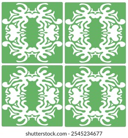Design de vetor de arte sem costura para tecido