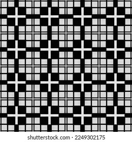 Seamless Art Wallpaper Design Background Template Fabric Style Geometric Pattern