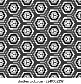 Seamless Art Wallpaper Design Background Template Fabric Style Geometric Pattern