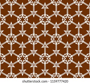 Seamless art-deco vector pattern. Geometric ornament. For Interior decoration, wallpaper, presentation, fashion design.