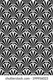 Seamless Art-Deco Vintage Pattern - Illustration EPS-10