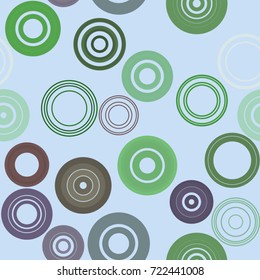 Seamless artistic circles, bubbles, sphere or ellipses background pattern abstract. Vector illustration graphic.