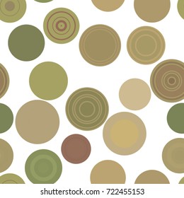 Seamless artistic circles, bubbles, sphere or ellipses background pattern abstract. Vector illustration graphic.