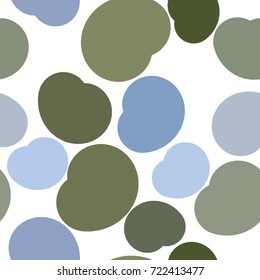 Seamless artistic circles or ellipses background pattern abstract. Vector illustration graphic.