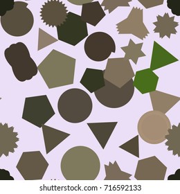 Seamless artistic mixed background pattern abstract. Vector illustration graphic.