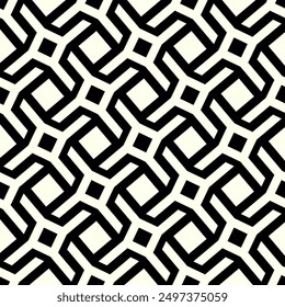 Seamless artistic pattern of decorative lines. Repeating Geometric patterns of printable vector.