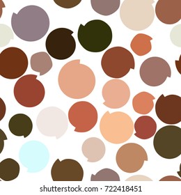 Seamless artistic twirl circle lines background pattern abstract. Vector illustration graphic.