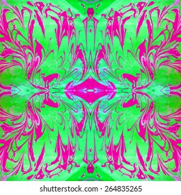 seamless artwork ebru pattern,  drawing on the water abstract background