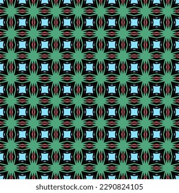 Impresión Impresión de la plantilla de la malla de la moda Impresionante Forma Funky Asiática Creativa Hermosa tela textil Tile Fondo de Arte Decorativo Texturado Fondo Digital Moderno Diseño de Textura Patrón Gráfico.