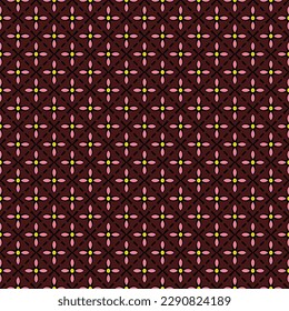 Nahtlose asiatische Funky Form Print Fashion Mesh Template Creative Beautiful Textile Stoff Tile Decorative Kunst Hintergrund Texturierte Digital Hintergrund Moderne Tapete Textur Design Grafikmuster.