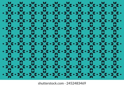 Seamless Asian Funky Shape Print Fashion Mesh Template Creative Beautiful Textile Fabric Tile Decorative Art Backdrop Textured Digital Vector.
