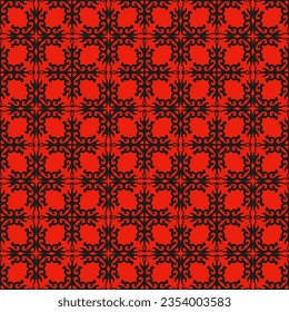 Seamless Asian pattern of the nomads style of Central Asia and Kazakhstan, Kyrgyzstan. Nomadic ethnic stamp style. Asian ornaments.	
