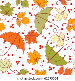 seamless autumn background