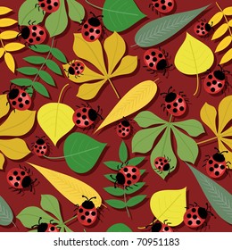 seamless autumn background