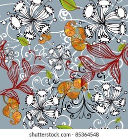 seamless autumn background