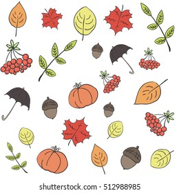 seamless autumn pattern