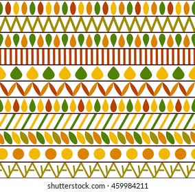 Seamless autumn pattern. Abstract fall background for surface design. Vector illustration.