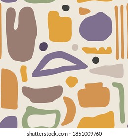 Seamless autumn vector pattern. Perfect for wallpaper, gift paper, pattern fills, web page background, fall greeting cards.