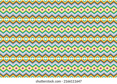 Patrón étnico azteca, diseño geométrico que se repite horizontal y verticalmente. Consiste en diamantes triangulares de zigzag. Mezcla de motivos étnicos y cultura indígena filipina.
