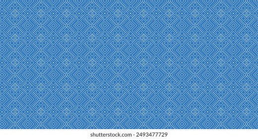 Seamless Aztec Pattern with Ornament. Ornamental Latin America Pattern Background. Pattern for Fabric Prints, Surface Textures, Cloth Design, Wrapping.