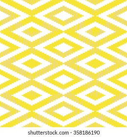 Seamless aztec pattern vector background tile
