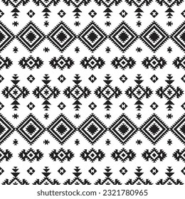 Seamless Aztek Tribal Pattern, art number 004