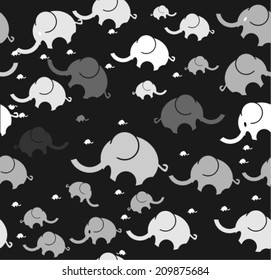 Seamless baby background 