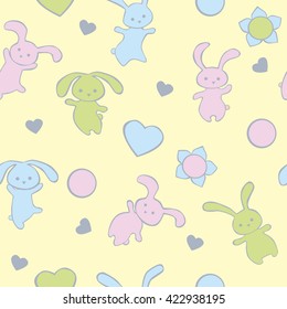 Seamless baby background.