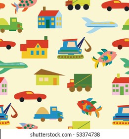 Seamless baby background