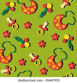seamless baby background