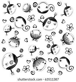 seamless baby background