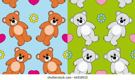 Seamless baby background