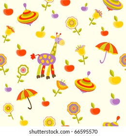 Seamless baby background