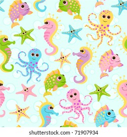 seamless baby background