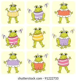 Seamless baby background