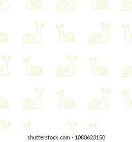 Seamless baby pattern with snails. Best Choice for cards, invitations, printing, party packs, blog backgrounds, paper craft, party invitations, digital scrapbooking.